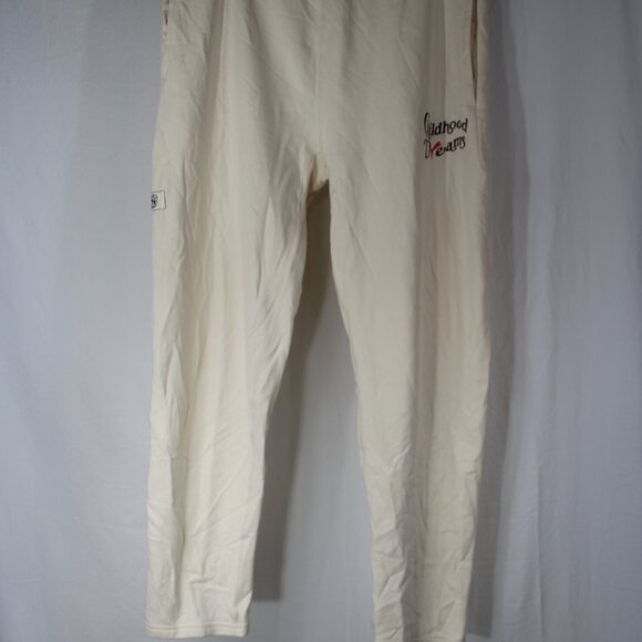 PUMA Sweatpants X Childhood Dreams Men's Beige Casual Athletic Bottoms Size M - Picture 2 of 13